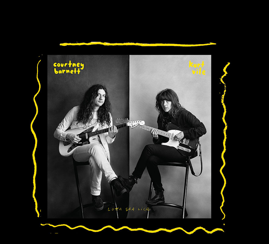 Courtney Barnett and Kurt Vile